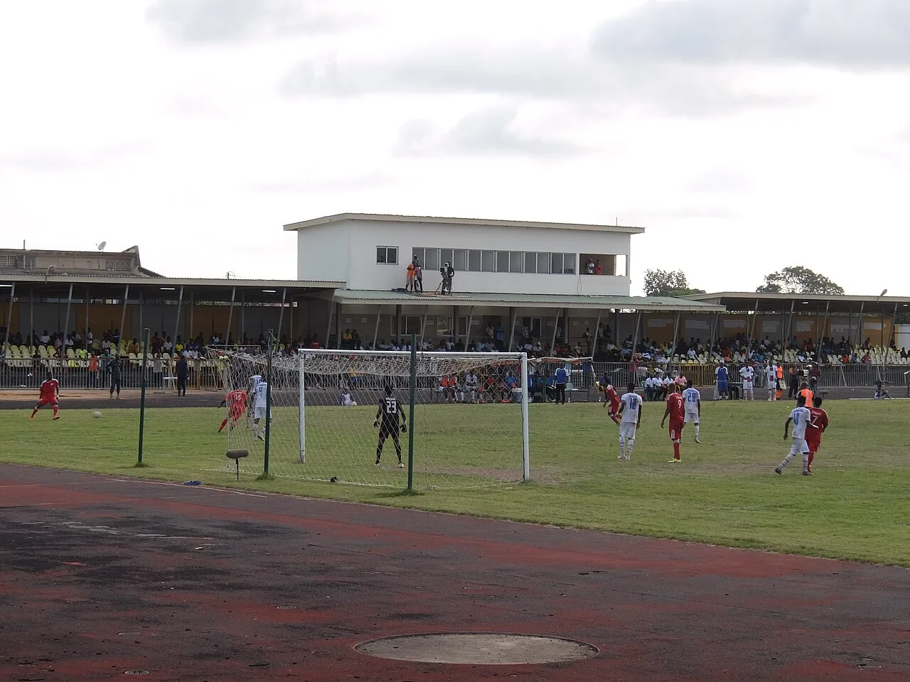 El Wak Stadium, during the Ghana Premier League game between Inter Allies and Liberty Professionals on 15 October 2017.