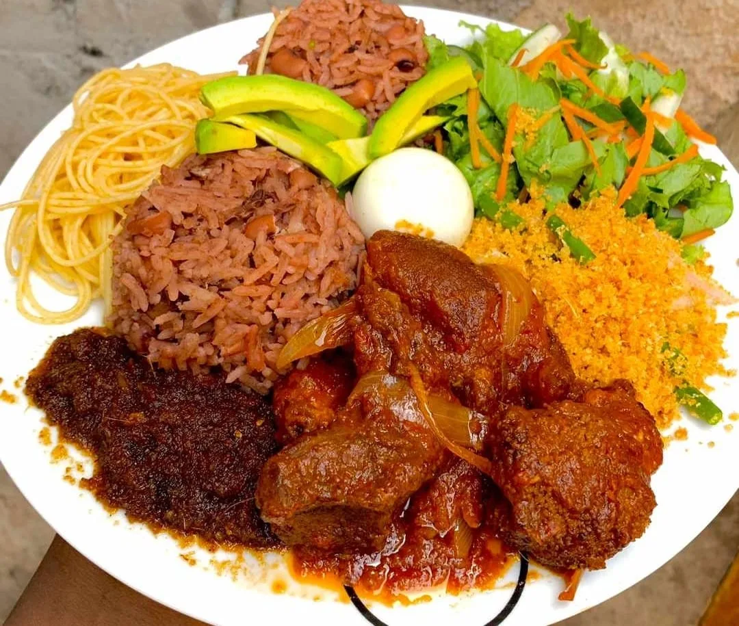 A Ghanaian plate