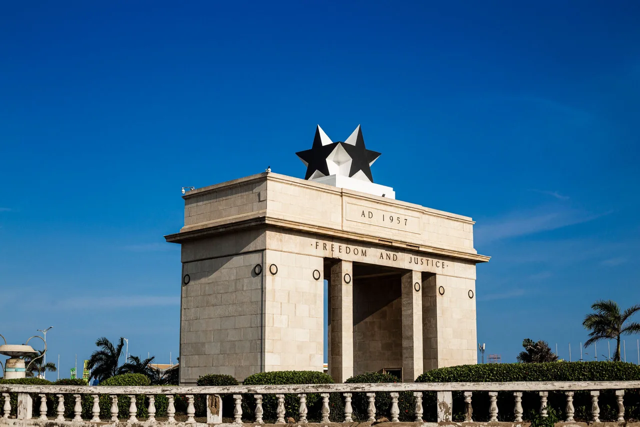 Independence Arch in Accra